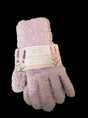 Therawell Lavender Infused Moisturizing Spa Gloves Rejuvenate Women NWT